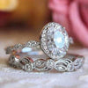 Till Eternity Vintage Wedding Rings for Ladies BENNYS 