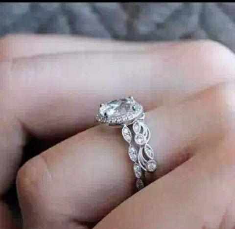 Till Eternity Vintage Wedding Rings for Ladies BENNYS 
