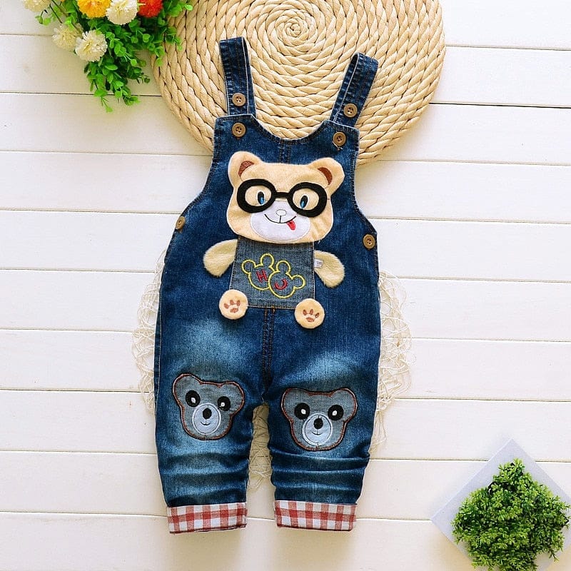 Infant blue clearance jean overalls