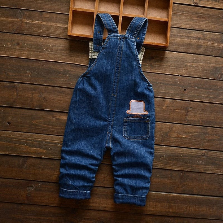 Toddler Infant Boys Long Pants Denim Overalls Jumpsuit Clothing Outfits BENNYS 