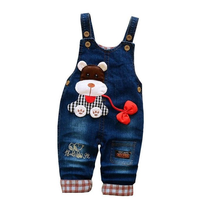 Toddler Infant Boys Long Pants Denim Overalls Jumpsuit Clothing Outfits BENNYS 