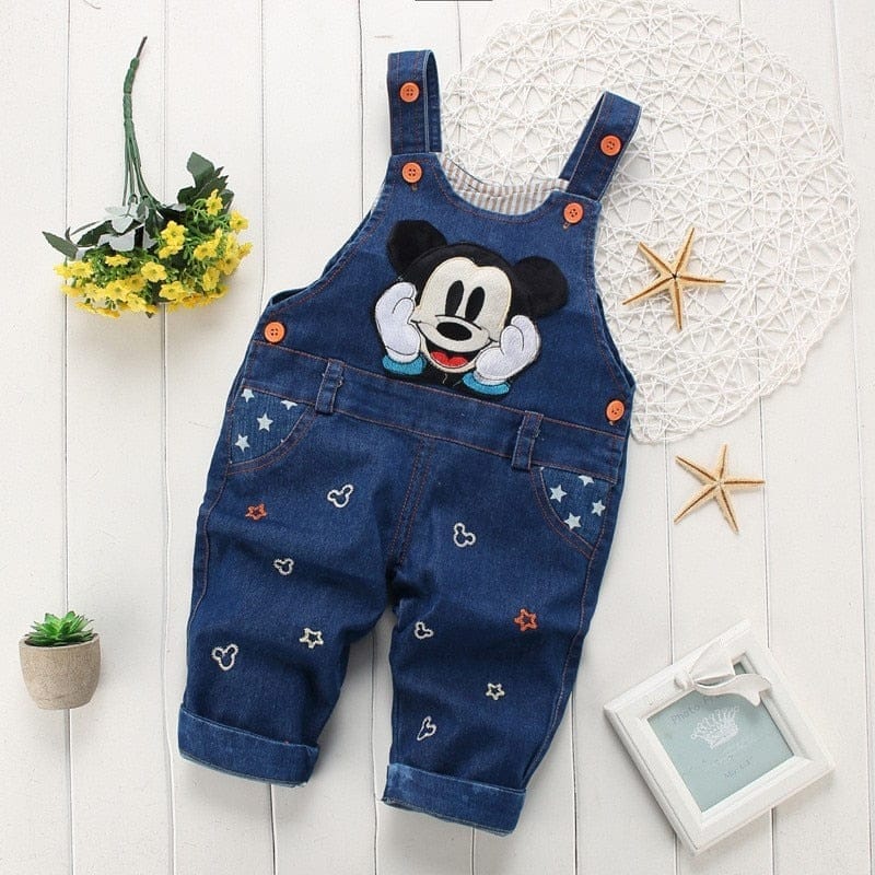 Toddler Infant Boys Long Pants Denim Overalls Jumpsuit Clothing Outfits BENNYS 