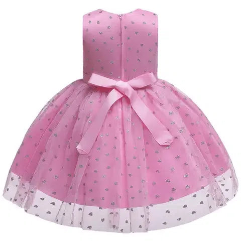 Toddler Princess Dress Infant Girl First Birthday Dress Kids Christmas Party Dress 0-6Y BENNYS 