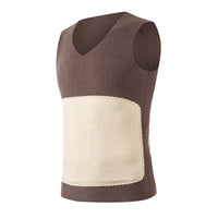 Traceless Heating Men's Warm Vest With Plush Cotton BENNYS 