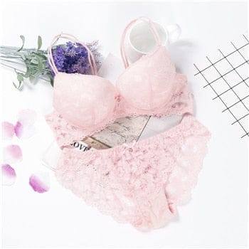 Transparent panties and bra underwear set for women BENNYS 