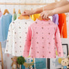 Turtleneck Girls T-shirts Long Sleeve Shirts for Kids 1-6 Years Baby Outerwear BENNYS 