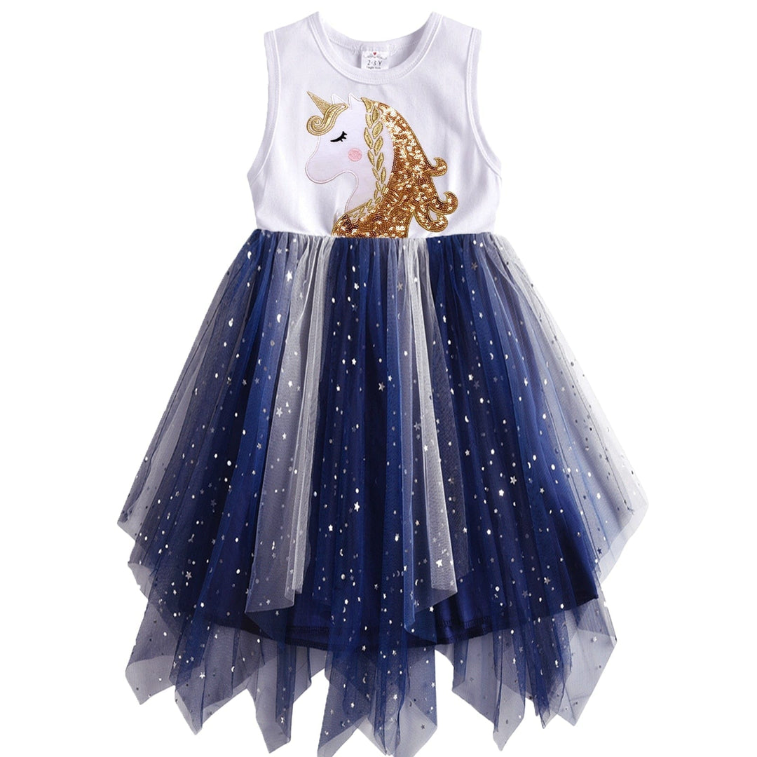 Tutu Dress for Girls Toddlers Summer Sleeveless Princess Dresses BENNYS 