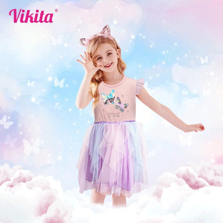 Tutu Dress for Girls Toddlers Summer Sleeveless Princess Dresses BENNYS 