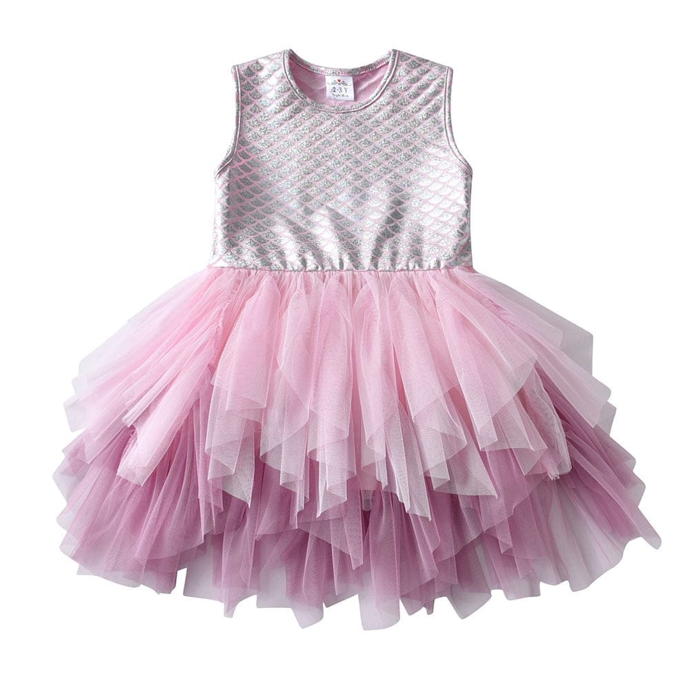 Tutu Dress for Girls Toddlers Summer Sleeveless Princess Dresses BENNYS 