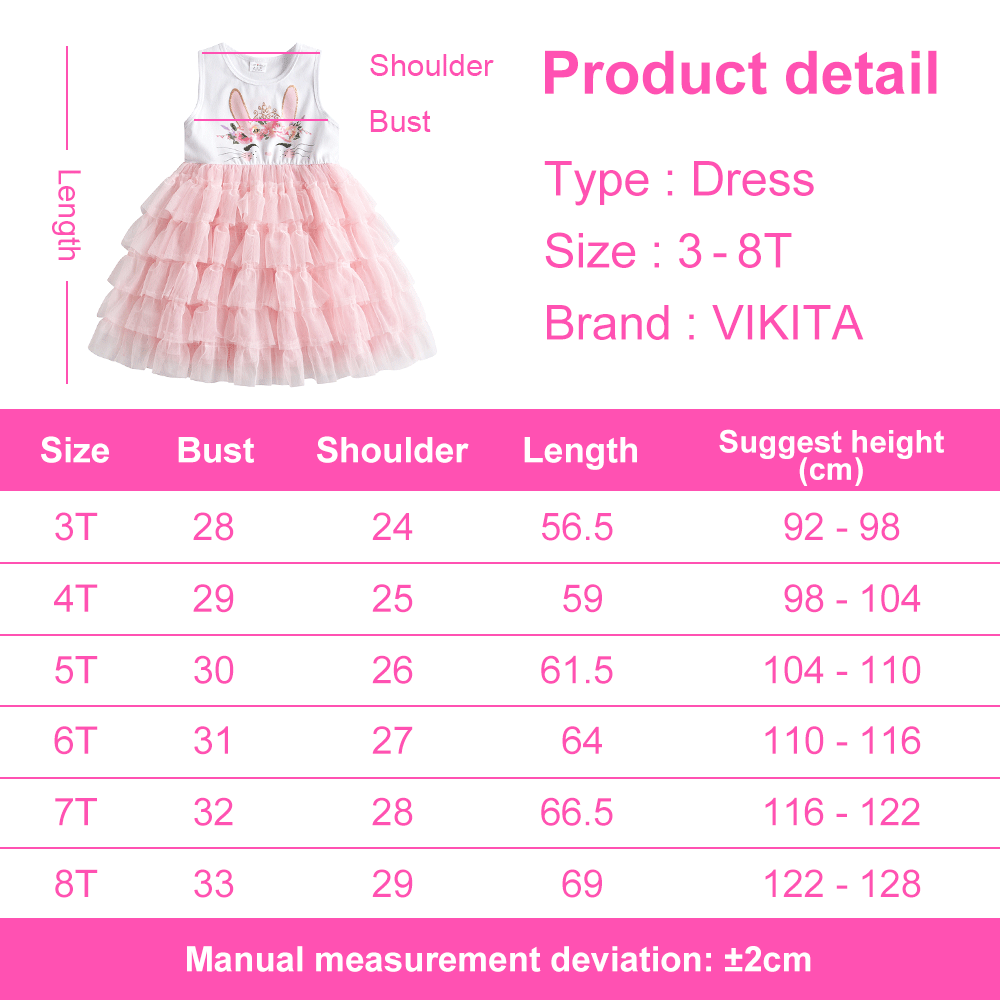 Tutu Dress for Girls Toddlers Summer Sleeveless Princess Dresses BENNYS 