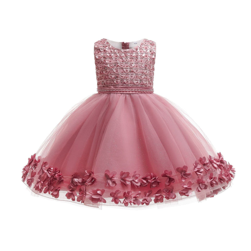 Tutu Skirt Girls Birthday Piano Performance Princess Dress BENNYS 