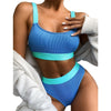 Two Piece Swimsuit For Women  Striped Bathing Suit Beach Swimwear BENNYS 