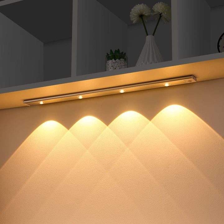 USB LED Night Light Motion Sensor Wireless Thin LED Indoor Light BENNYS 