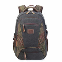 USB Laptop Backpack  Camouflage Students Bags/Travel Bags BENNYS 