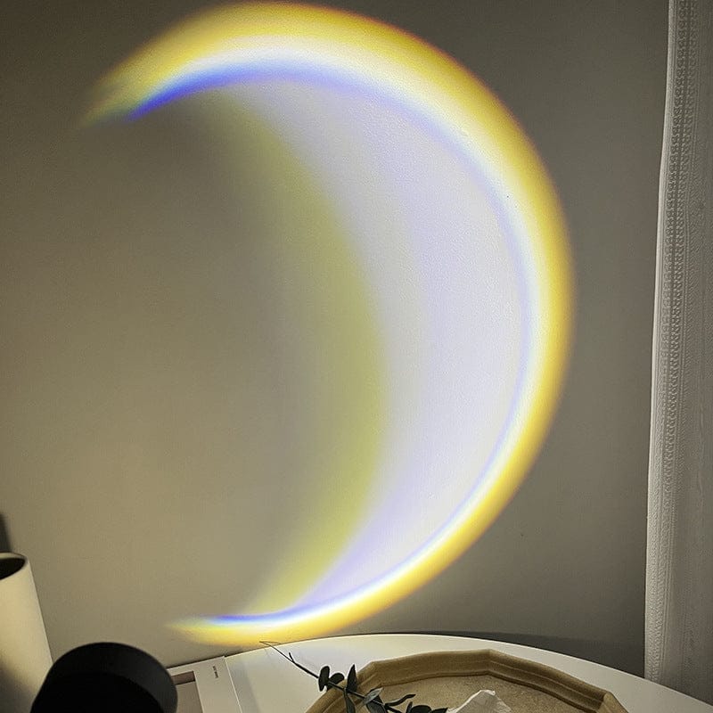 USB Moon Lamp LED Rainbow Neon Night Sunset Light BENNYS 