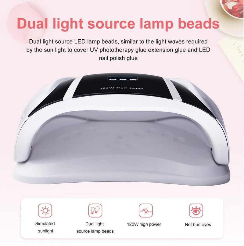 UV Lamp for Manicure Nail Dryer UV Gel Nail Polish BENNYS 