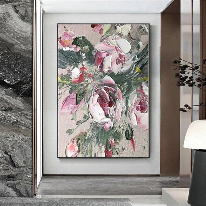 Large Abstract Flower Canvas Painting Modern Floral Prints Poster Wall Art Picture for Living Room Home Bedroom Decor Classroom-Arlik interiors