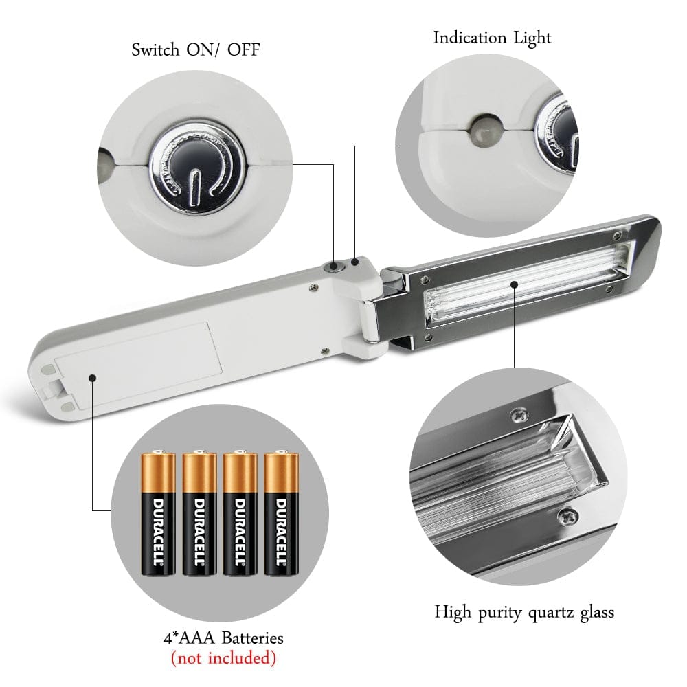 Ultraviolet UV Sterilizer Light Foldable Sterilization Lamp BENNYS 