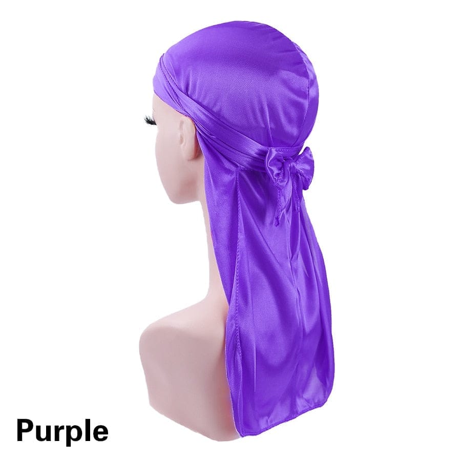 Unisex Silky Durags Bandanas Turban Hat BENNYS 