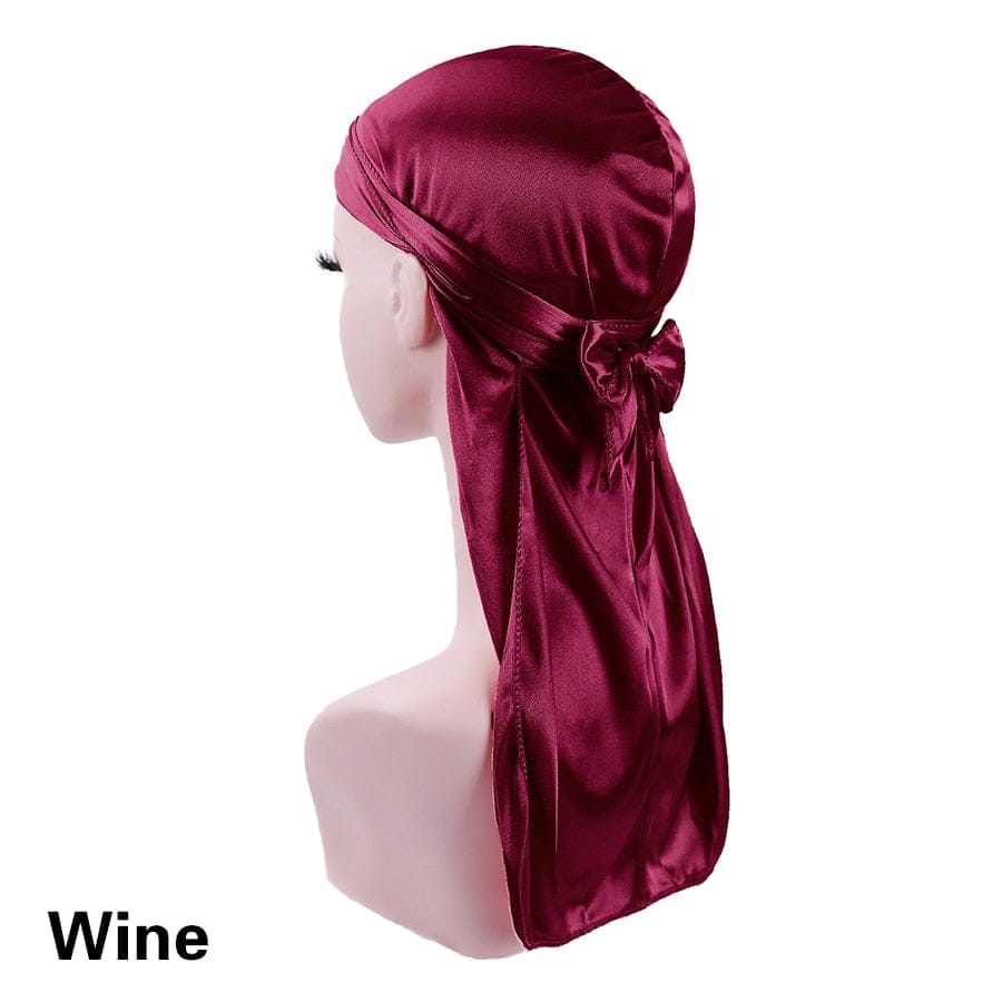 Unisex Silky Durags Bandanas Turban Hat BENNYS 