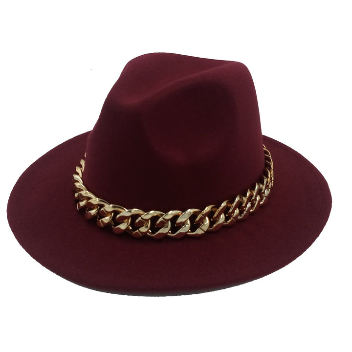 Unisex Solid Color  British Retro Panama Hat BENNYS 