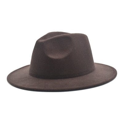 Unisex Solid Color  British Retro Panama Hat BENNYS 