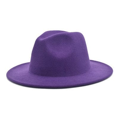 Unisex Solid Color  British Retro Panama Hat BENNYS 