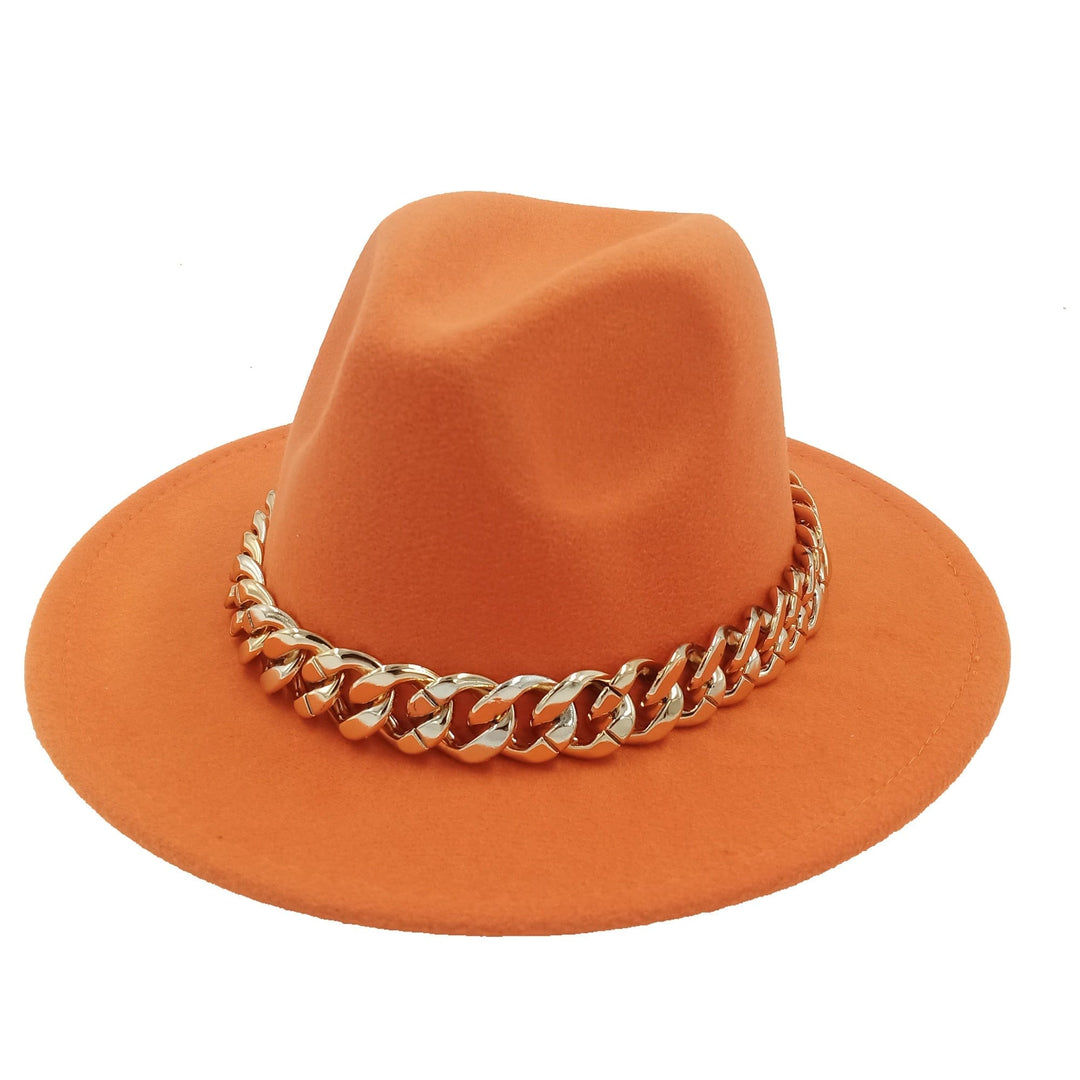 Unisex Solid Color  British Retro Panama Hat BENNYS 