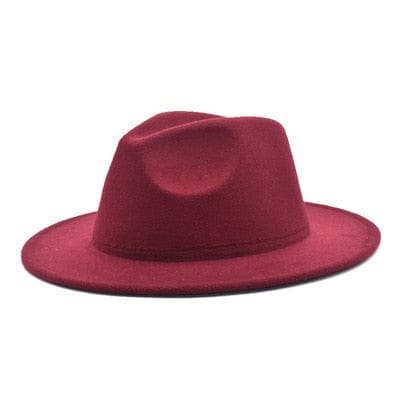 Unisex Solid Color  British Retro Panama Hat BENNYS 