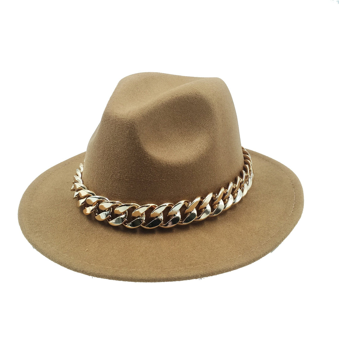 Unisex Solid Color  British Retro Panama Hat BENNYS 