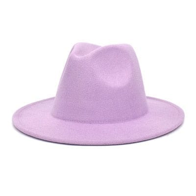 Unisex Solid Color  British Retro Panama Hat BENNYS 