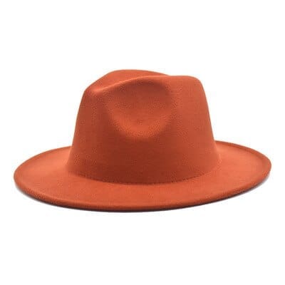 Unisex Solid Color  British Retro Panama Hat BENNYS 