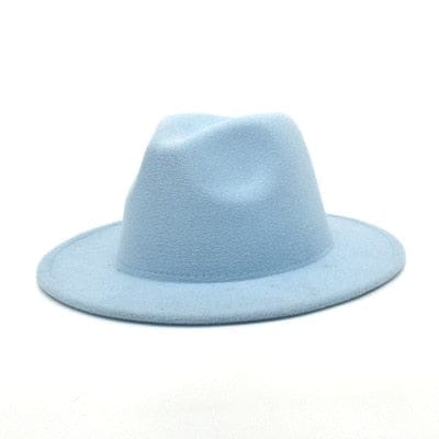 Unisex Solid Color  British Retro Panama Hat BENNYS 