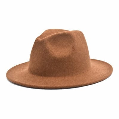 Unisex Solid Color  British Retro Panama Hat BENNYS 