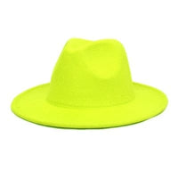 Unisex Solid Color  British Retro Panama Hat BENNYS 