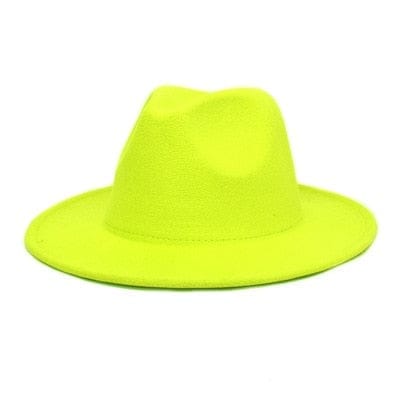 Unisex Solid Color  British Retro Panama Hat BENNYS 