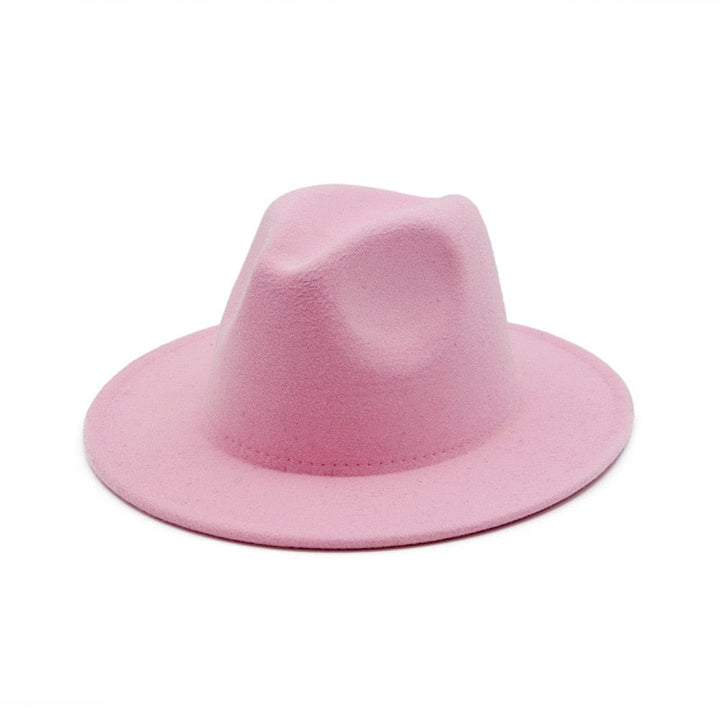 Unisex Solid Color  British Retro Panama Hat BENNYS 