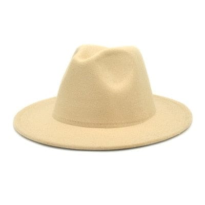 Unisex Solid Color  British Retro Panama Hat BENNYS 