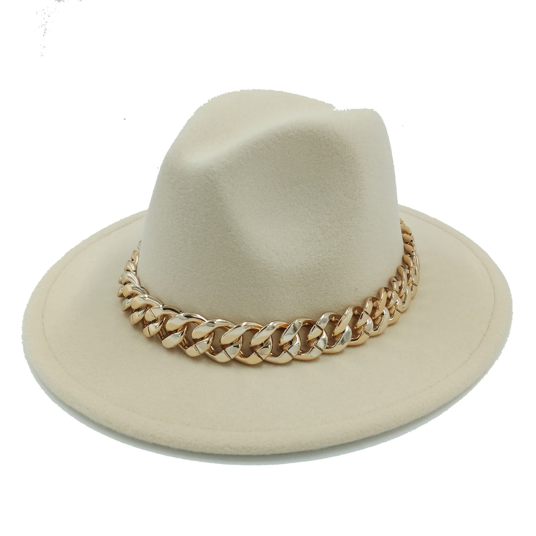 Unisex Solid Color  British Retro Panama Hat BENNYS 