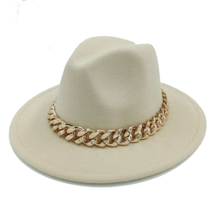 Unisex Solid Color  British Retro Panama Hat BENNYS 