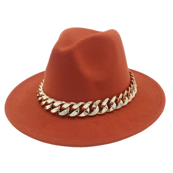Unisex Solid Color  British Retro Panama Hat BENNYS 