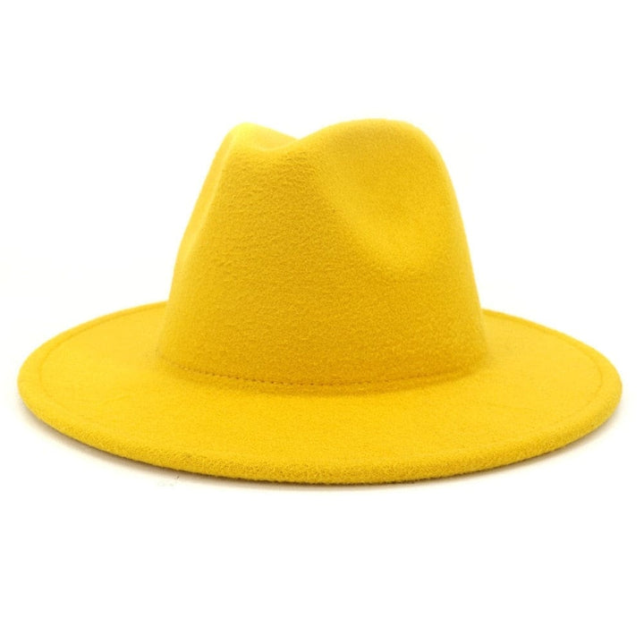 Unisex Solid Color  British Retro Panama Hat BENNYS 