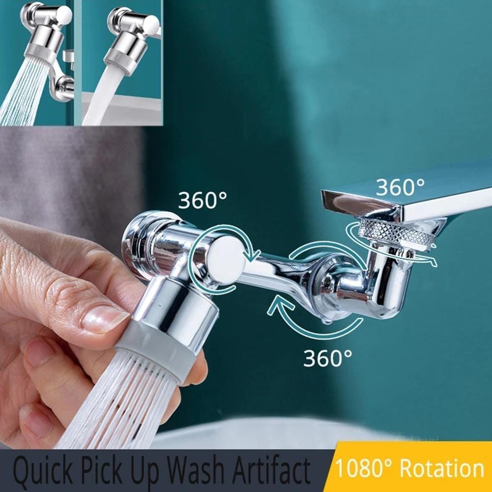 Universal 1080 Swivel Faucet Aerator Multifunction Faucet Extender BENNYS 