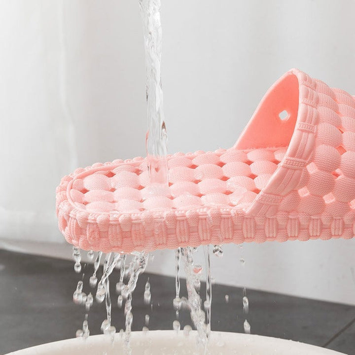 Unsex Home Shoes Hollow Out Bathroom Slippers Men Women BENNYS 