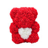 Valentine's Day Gift Rose Bear Eternal Flower Rose Teddy Bear PE Foam Bear 25cm Valentines Day BENNYS 