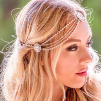 Vintage Full Rhinestone Wedding Crystal Hair Accessories BENNYS 