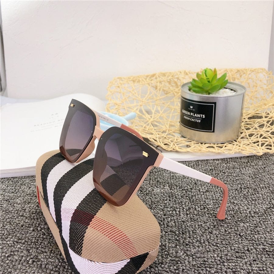 Vintage Polarized Square Sunglasses Ladies Luxury Brand Fashion Sunglasses BENNYS 