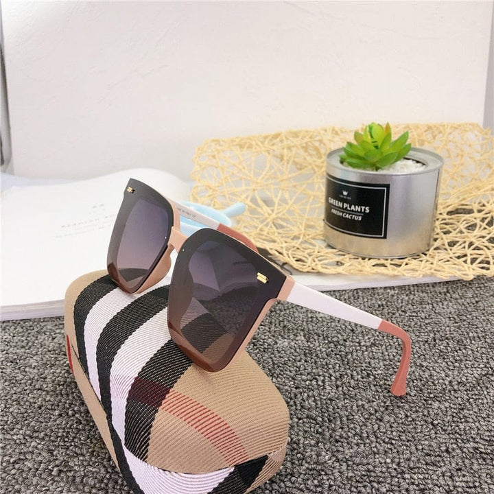 Vintage Polarized Square Sunglasses Ladies Luxury Brand Fashion Sunglasses BENNYS 