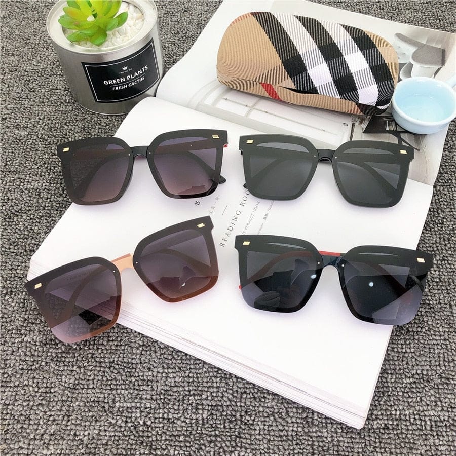 Vintage Polarized Square Sunglasses Ladies Luxury Brand Fashion Sunglasses BENNYS 