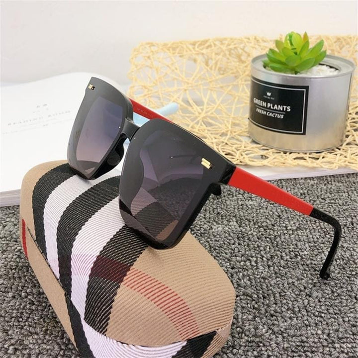 Vintage Polarized Square Sunglasses Ladies Luxury Brand Fashion Sunglasses BENNYS 